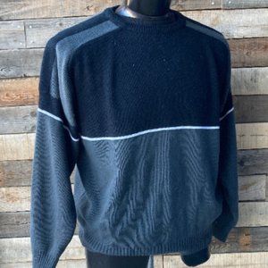 1980's Vintage Ski/Surf/Skate Sweater In Black - image 1